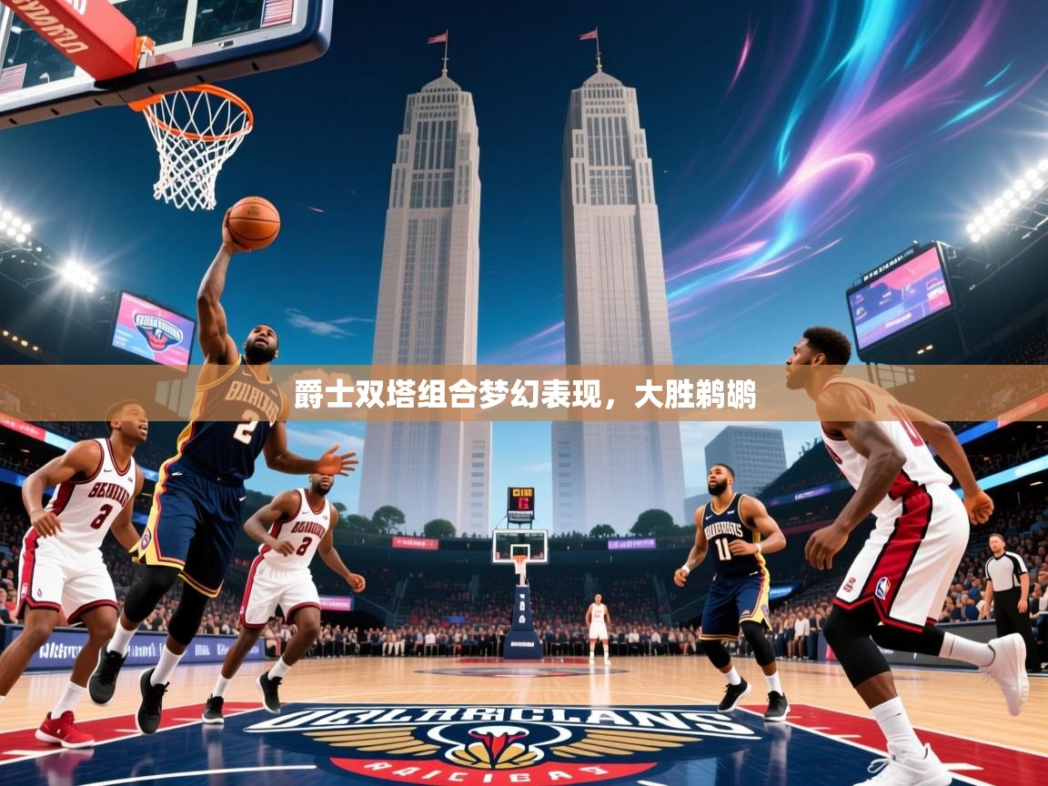 2026爱游戏体育在线爵士双塔组合梦幻表现，大胜鹈鹕  第3张